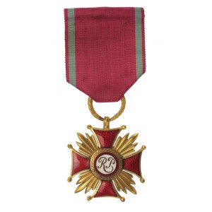 II RP, Gold Cross of Merit of the Republic of Poland. Wyk. W. Gontarczyk