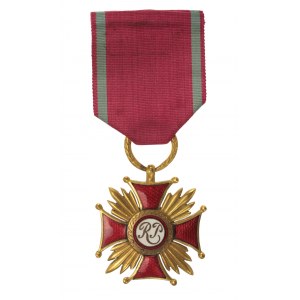 II RP, Złoty Krzyż Zasługi RP. Wyk. W. Gontarczyk