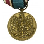 Medal pamiątkowy Za Wojnę 1918-1921 - Bertrand. Kulkowy.