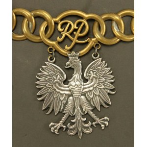 Judges' chain with crowned eagle