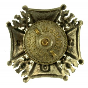 Badge of the 8th Cavalry Regiment with ID card