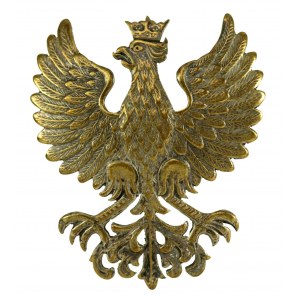 Der Adler auf der Mütze des sogenannten Großpolens der Zweiten Republik.