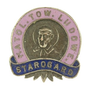 Odznaka Katolickie Towarzystwo Ludowe Starogard