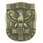 Zestaw trzech odznak szkół oficerskich PRL