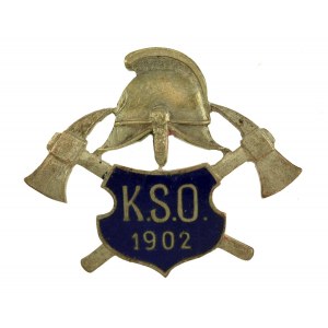 Badge of Konstantinovsk Fire Brigade 1902r.