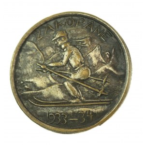 Odznaka Zakopane 1933 - 34
