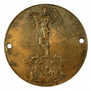 Placard of Breslau, bronze, 1927r