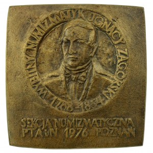 Medal Ignacy Zagórowski - Sekcja Numizmatyczna PTAiN 1976 Poznań