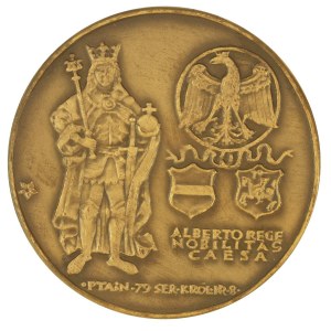 Medal Jan Olbracht, brąz, PTAiN 1979