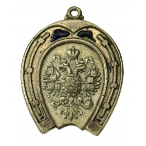 Military token, 1910r, Tsarist Russia, silver