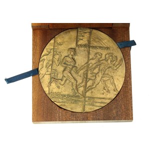 Medal okolicznościowy - odsłonięcie pomnika Kusocińskiego