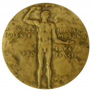 Medaille - Polnisches Olympisches Komitee 1980