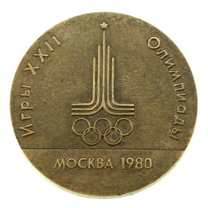 Medaille - Olympische Spiele Moskau 1980