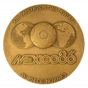 Medal - XIII Mistrzostwa Świata w Piłce Nożnej Meksyk 1986