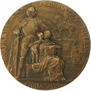 Medal Jan Kalwin 1909, brąz