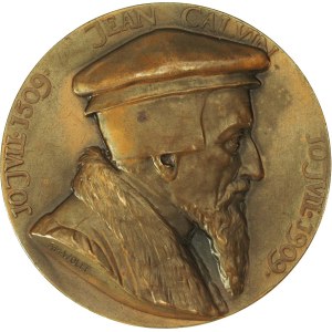 Jan-Calvin-Medaille 1909, Bronze