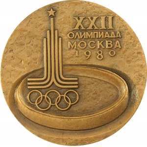 Medaille - Olympische Spiele Moskau 1980, Bronze