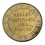 Medale - XXV lat pontyfikatu Jana Pawła II 4 szt.