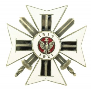 Abzeichen des Verbandes der ehemaligen Freiwilligen der polnischen Armee, Zweite Republik