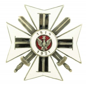 Badge of the Association of Former Polish Army Volunteers, Second Republic