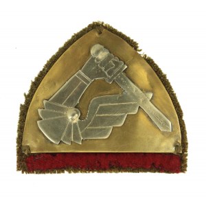 Recognition insignia of the 4th Armored Regiment of the 2nd Armored Brig. 2 Polish Corps