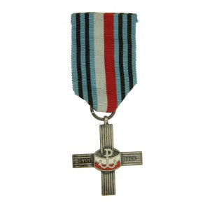Warszawski Krzyż Powstańczy i cztery legitymacje