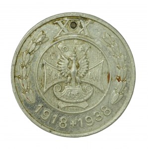 Anniversary token (XX years) of the 4th Polish Rifle Division.
