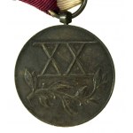 Medaille für langjährige Verdienste, XX Jahre, Zweite Republik Polen