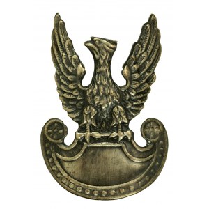Eagle for Polish Army cap, wz 19, crown removed