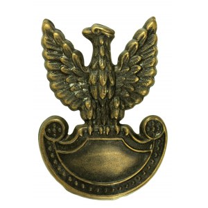 Adler auf Militärmütze, PRL, Metall