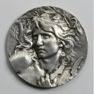 Medal srebro. Francja, śred. 70 mm, 146,8 g.