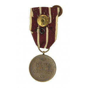Medal Wojska z miniaturką - Polskie Siły Zbrojne na Zachodzie