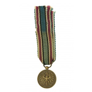 Miniature of the 1918-1921 War Commemorative Medal.