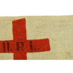 O.P.L. armband, 1939, Red Cross