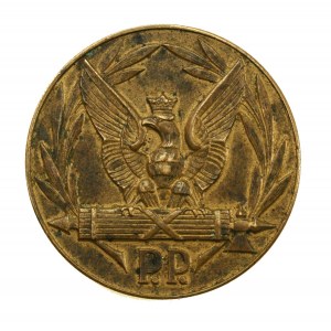 Medaille des Nationalen Polizeisportwettbewerbs 1927.