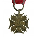 II RP, Srebrny Krzyż Zasługi, miniatura.