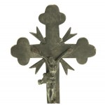Kruzifix - Reliquienschrein, Polen, Masowien 18./19. Jahrhundert.