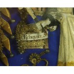Relikwiarz skrzynkowy, święty Nepomucen, XVIII w