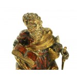 Relic in the form of a statue of St. Paul with a relic of St. Victoria, 18th century.
