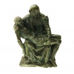 Pieta- figura z wypalonej glinki, XIX w