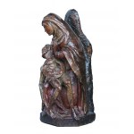 Pieta, Matka Boska z Chrystusem konającym, drewno, XVI w