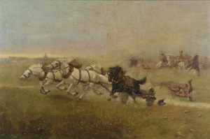 Zygmunt AJDUKIEWICZ (1861-1917), Epizod z Potopu szwedzkiego