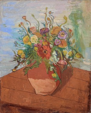 Zygmunt LANDAU (1898-1962), Kwiaty w wazonie