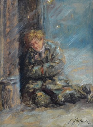 Józefa Maria JÓZEFOWICZ (1900-?), Bezdomny chłopiec