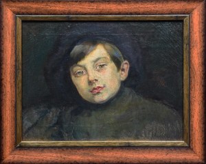 Malarz nieokreślony, pocz. XX w., Portret chłopca