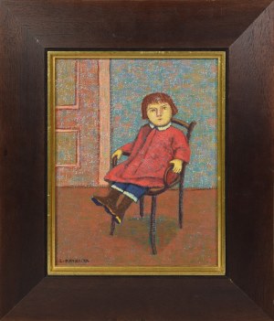 Lucyna PATALITA (ur. 1955), Dziewczynka na krzesełku, 2005