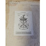 GESCHICHTE SPANIENS 1725 Superexlibris des Zamoyski-Entailers