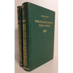 LELEWEL Joachim - BIBLJOGRAPHISCHE BÜCHER ZWEITER Nachdruck der Ausgabe von 1823-1826