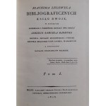 LELEWEL Joachim - BIBLJOGRAPHISCHE BÜCHER ZWEITER Nachdruck der Ausgabe von 1823-1826