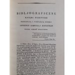 LELEWEL Joachim - BIBLJOGRAPHICAL BOOKS TWO Reprint of the edition of 1823-1826